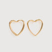 Boucles d'oreilles couleur or femme
