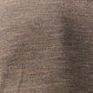 Pull 100% laine mérinos marron foncé homme