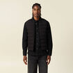 Doudoune courte sans manches noir homme