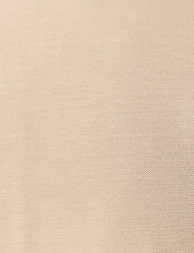 Polo éco-responsable taupe homme