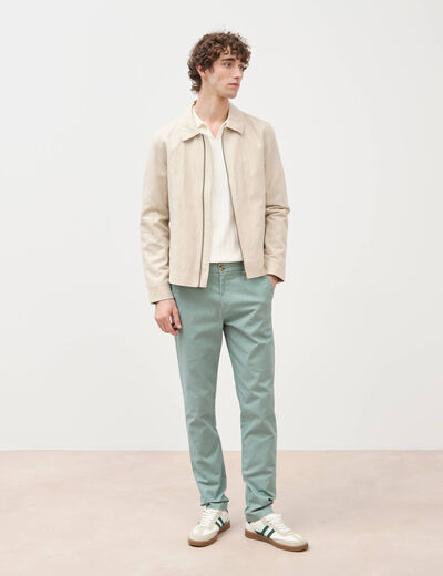 Pantalon habillé près du corps - Beige - Men | H&M CA