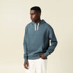 Sweat à capuche vert foncé homme