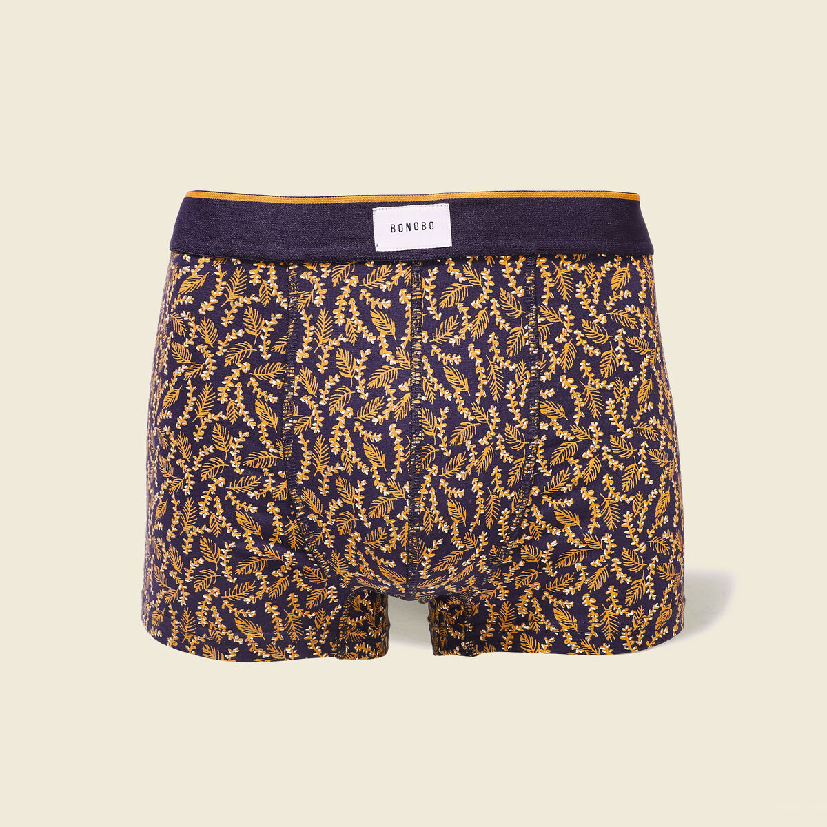 Boxer bleu fonc&eacute; homme