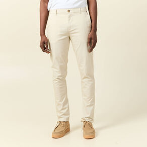 Pantalon slim Instinct chino gris homme
