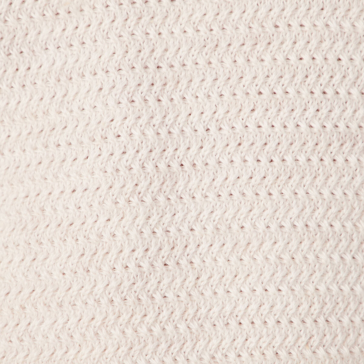 Pull manches longues col ch&acirc;le ecru homme