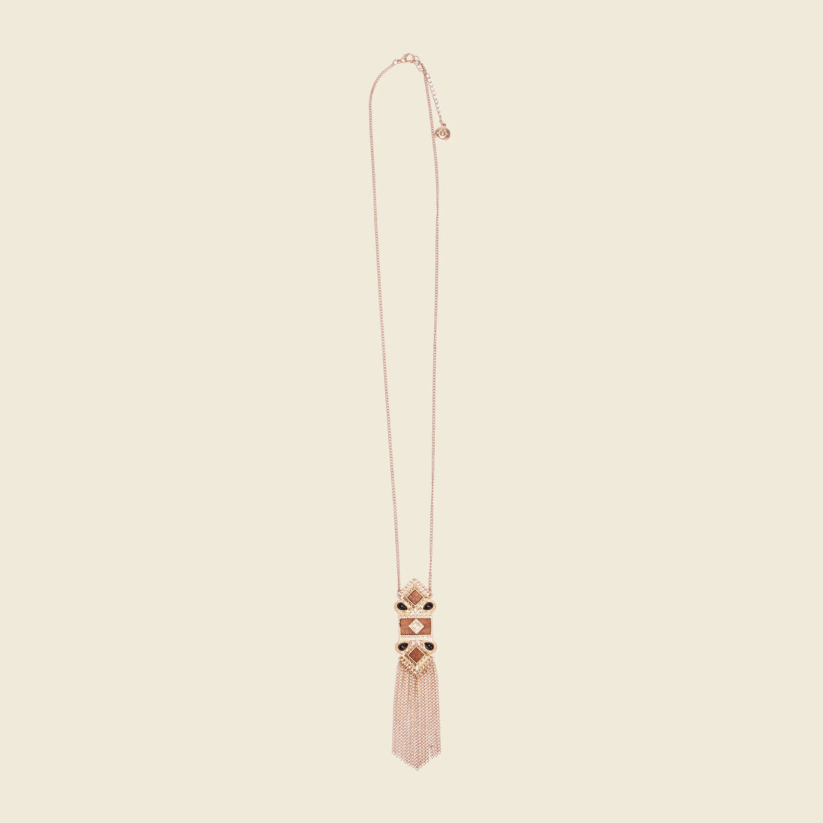 Collier avec pendentif couleur or femme