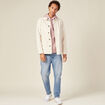 Sweat manches longues vieux rose homme