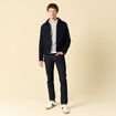 Jeans slim 5 poches longueur 32 denim brut clean homme