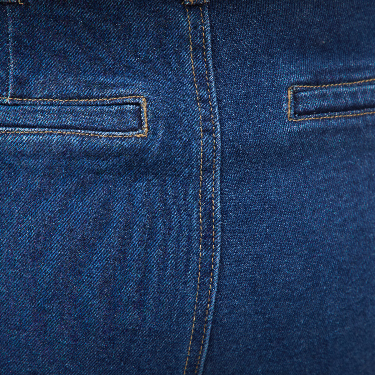 Jeans wide large taille haute bleu clair femme