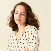 Chemise éco-responsable blanc femme