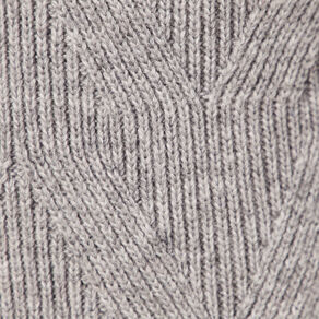 Pull manches longues gris homme
