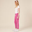 Pantalon chino Instinct rose framboise femme