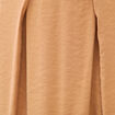 Jupe fluide marron femme