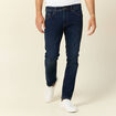 Jeans slim éco-responsable denim brut homme