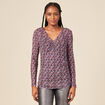 T-shirt éco-responsable noir femme