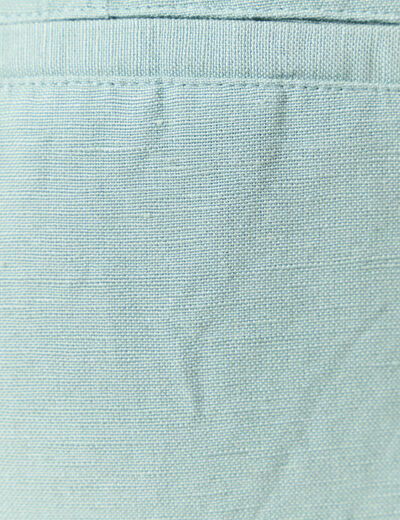 Pantalon loose taille haute vert pastel femme