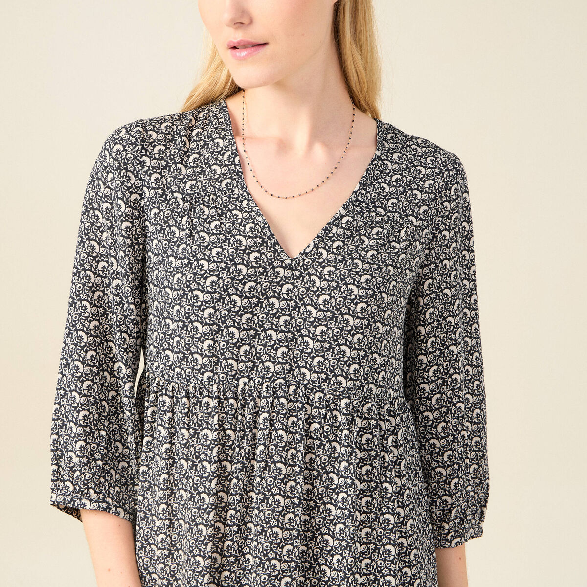 Robe éco-responsable noir femme