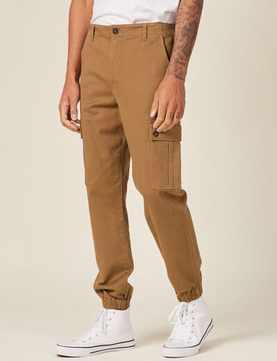 Pantalon battle beige homme