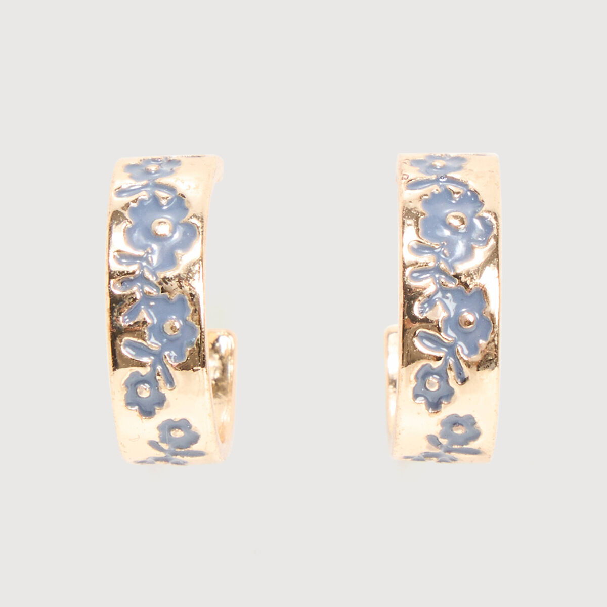 Boucles d'oreilles couleur or femme