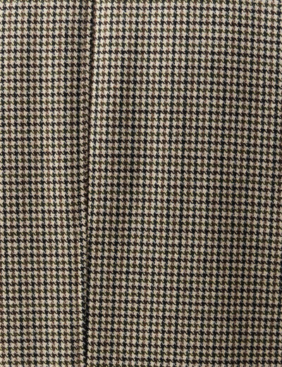 Manteau col classique manches longues camel homme