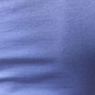 T-shirt asym&eacute;trique manches courtes violet femme