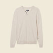 Pull manches longues beige homme