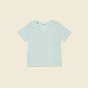 t shirt manches courtes vert clair femme T-shirt manches courtes vert clair femme