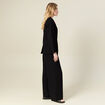 Veste blazer manches longues noir femme