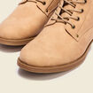Bottines avec détails zippés beige femme