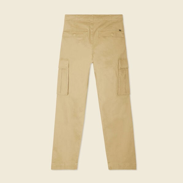 pantalon cargo poches cotes vert kaki homme Pantalon cargo poches côtés vert kaki homme