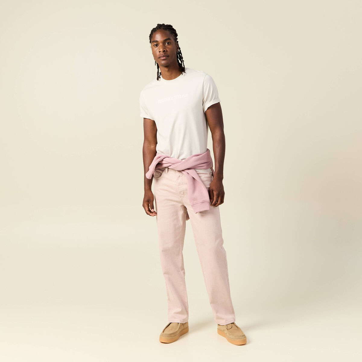 T-shirt manches courtes gris homme