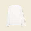 T-shirt manches longues ecru homme