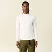 Pull manches longues ecru homme