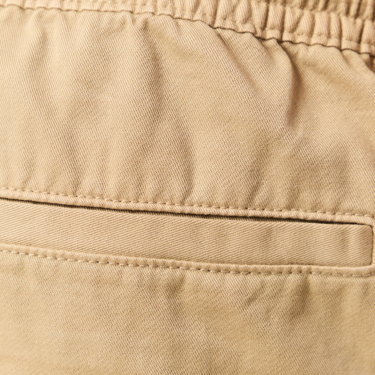 Bermuda droit cargo taupe homme