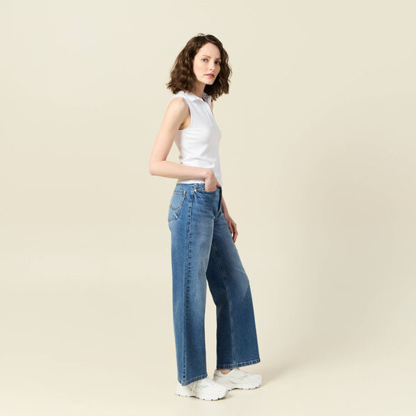 polo sans manches blanc femme Polo sans manches blanc femme