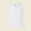 Pull à capuche ecru homme