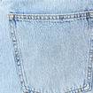 Jeans large 5 poches longueur 32 denim snow bleach homme