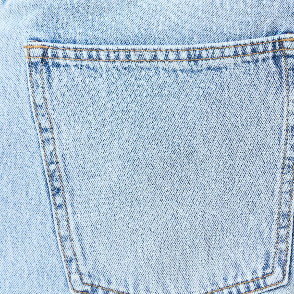 Jeans large 5 poches longueur 32 denim snow bleach homme