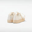 Espadrilles plates avec cordes ecru femme