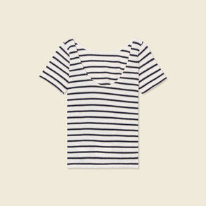 t shirt manches courtes ecru femme T-shirt manches courtes ecru femme