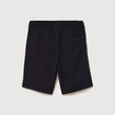 Short en coton noir homme