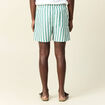 Short de bain vert homme