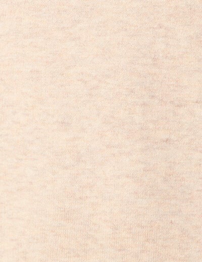 Robe pull éco-responsable creme femme