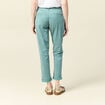 Pantalon chino Instinct vert foncé femme
