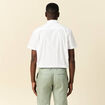Chemise manches courtes blanc homme