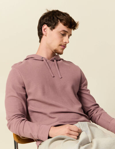 Sweat à capuche Rose Homme Tommy Jeans Tiny Pink - Prêt-à-Porter