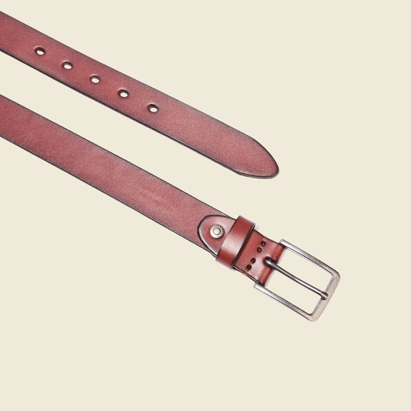 Ceinture en cuir marron homme