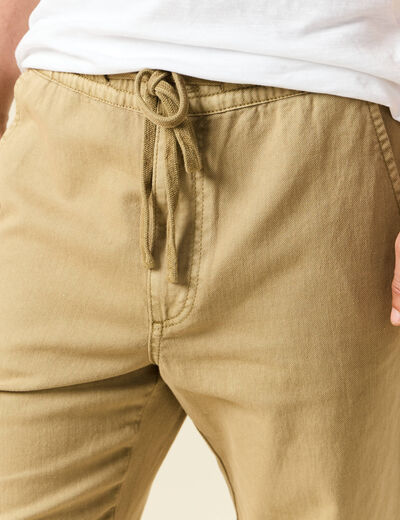 Pantalon chino beige homme