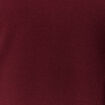Pull manches longues rouge foncé homme