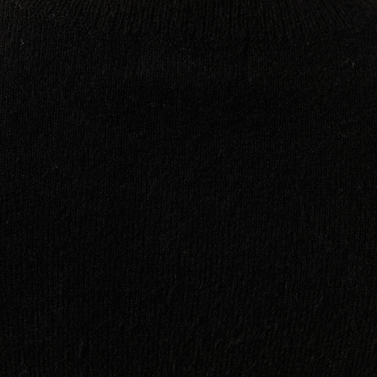 Pull manches courtes noir femme